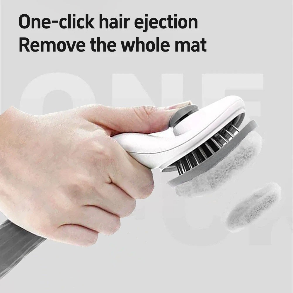Cat hair brush